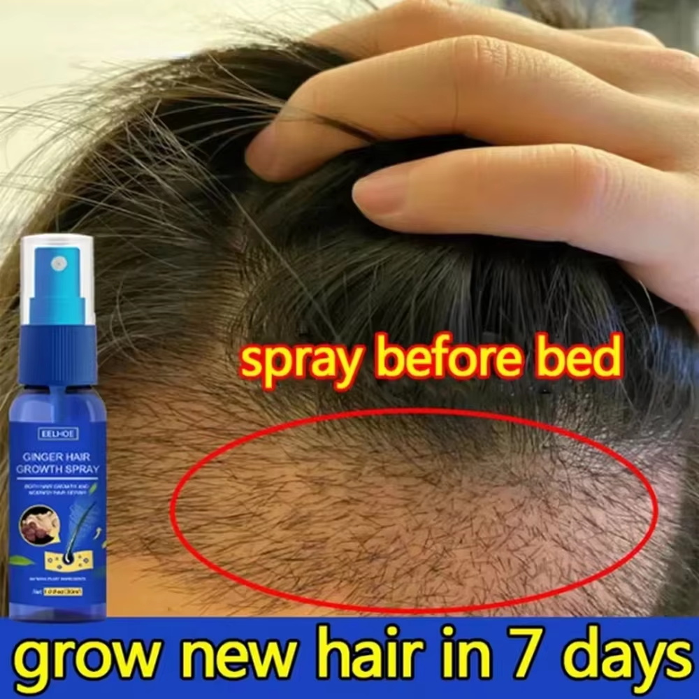 Growth Factor Serum - Semprotan Penumbuh Rambut Jahe Cepat, Serum