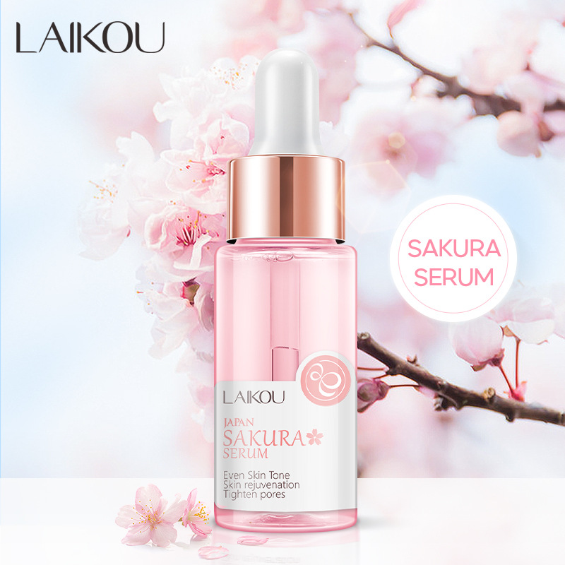 LAIKOU Serum Sakura Jepang 17M - Growth Factor Serum ulasan dan harga