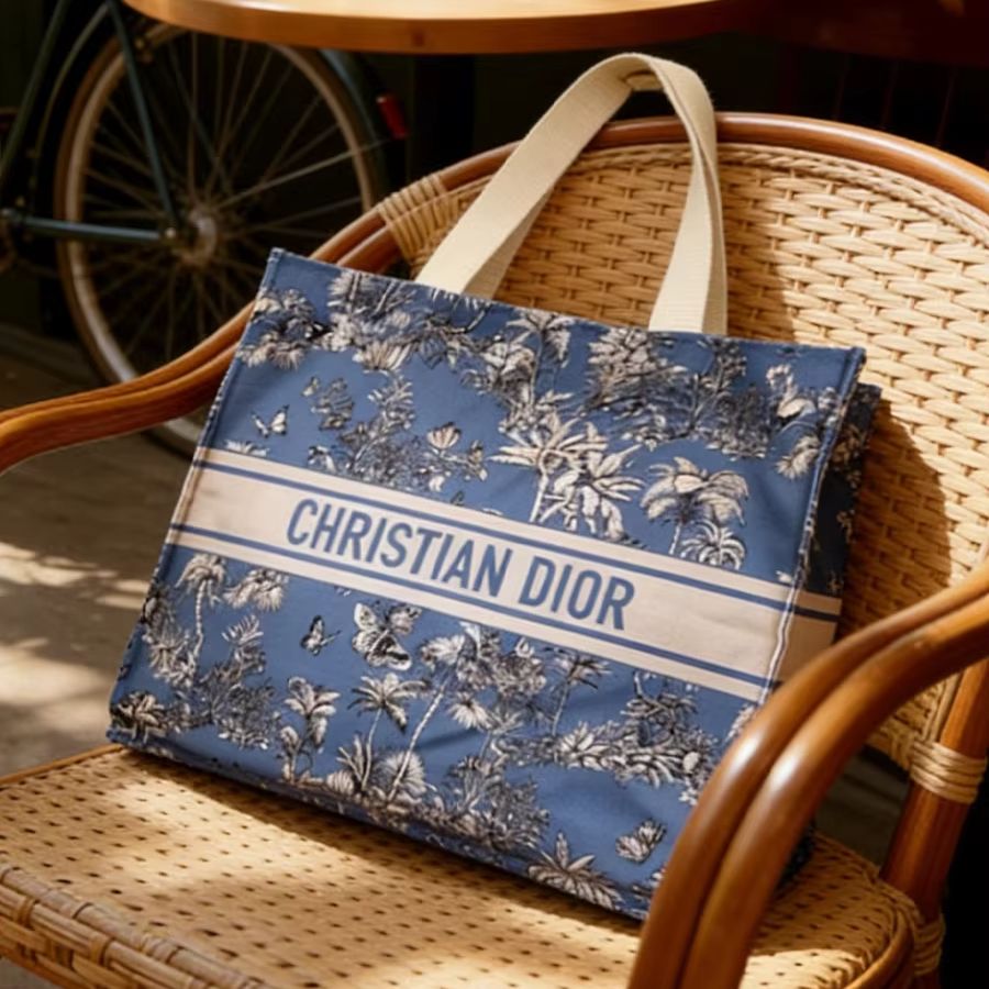 Tas Dior Mewah Kustom Biru Tas - Luxury Skincare Set ulasan dan harga