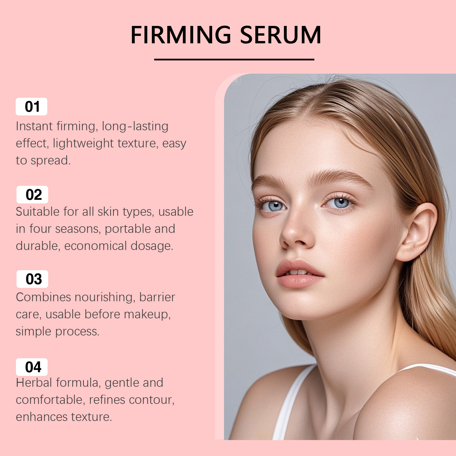 Serum Wajah Pengencang NAD+ Es - Peptide Complex Serum ulasan dan harga